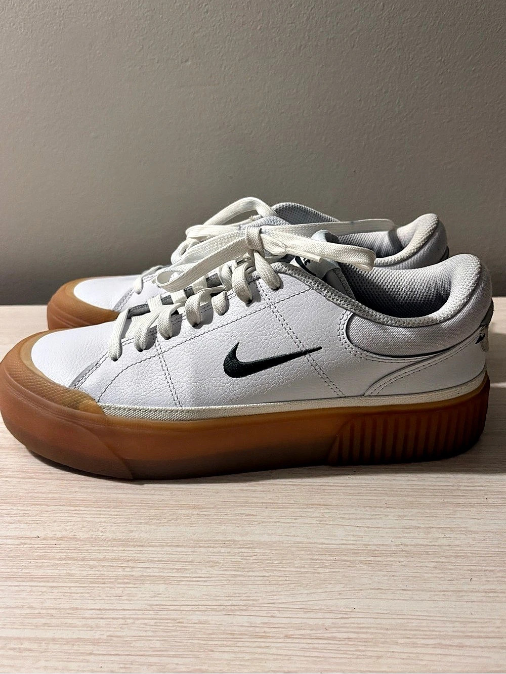 Nike Killshot 2 Leather Sneakers White & Brown US 8.5